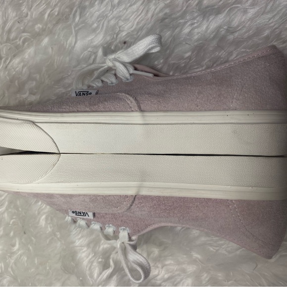 VANS authentic pink suede skate shoe - Picture 4 of 5